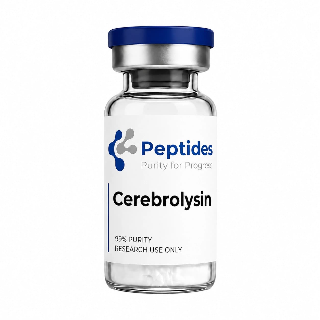 Cerebrolysin research peptide — ≥98% purity by HPLC — CAS N/A (complex peptide mixture) — also known as FPF-1070, Porcine Brain Peptide Complex — lyophilized powder for in-vitro laboratory research — Peptides.net