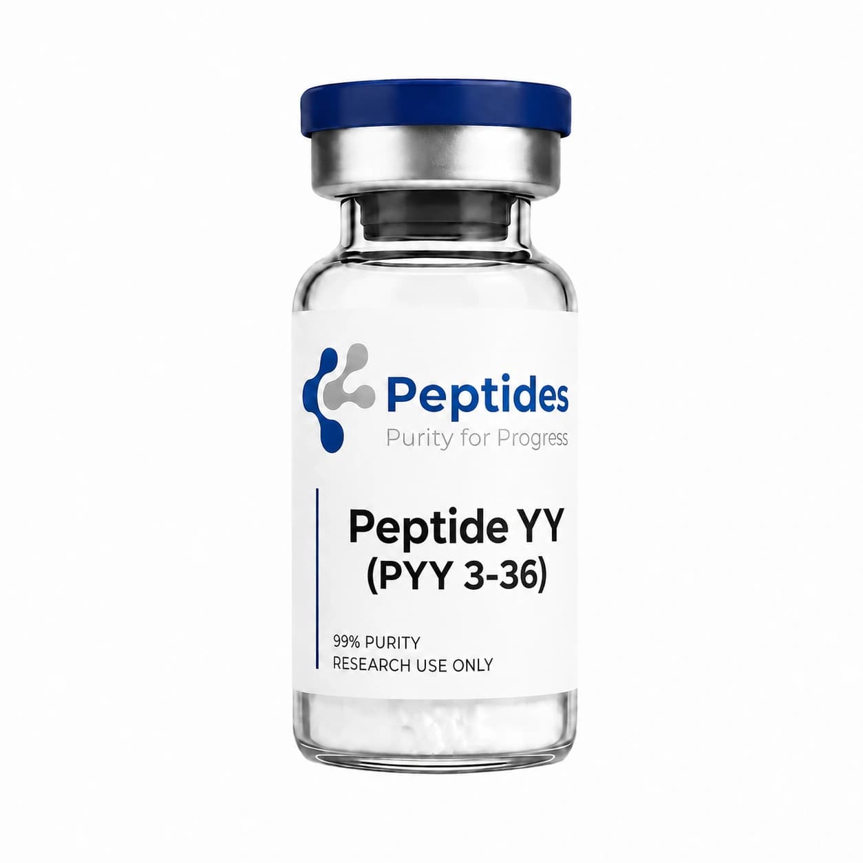 Peptide YY (PYY 3-36) research peptide — ≥98% purity by HPLC — CAS 123583-37-9 — also known as PYY 3-36, PYY(3-36), Peptide Tyrosine Tyrosine — lyophilized powder for in-vitro laboratory research — Peptides.net