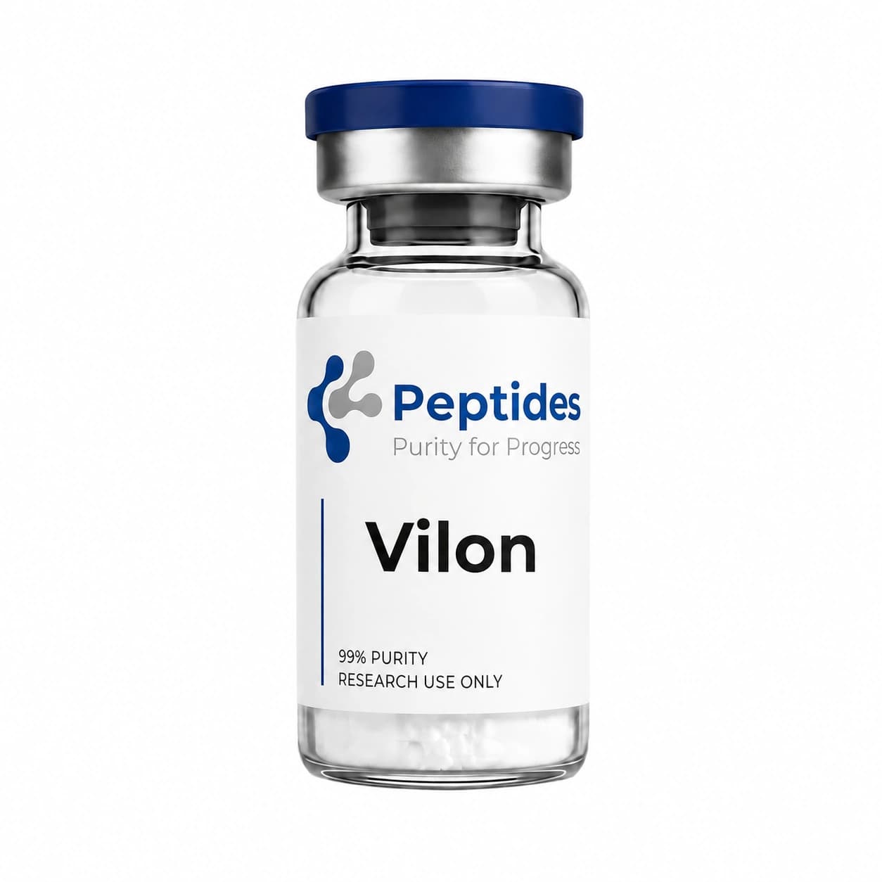 Vilon research peptide — ≥98% purity by HPLC — CAS 64604-19-9 — also known as Lys-Glu, KE Dipeptide, Thymic Dipeptide — lyophilized powder for in-vitro laboratory research — Peptides.net
